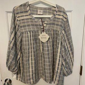 Women’s Knox rose 3/4 sleeve NWT